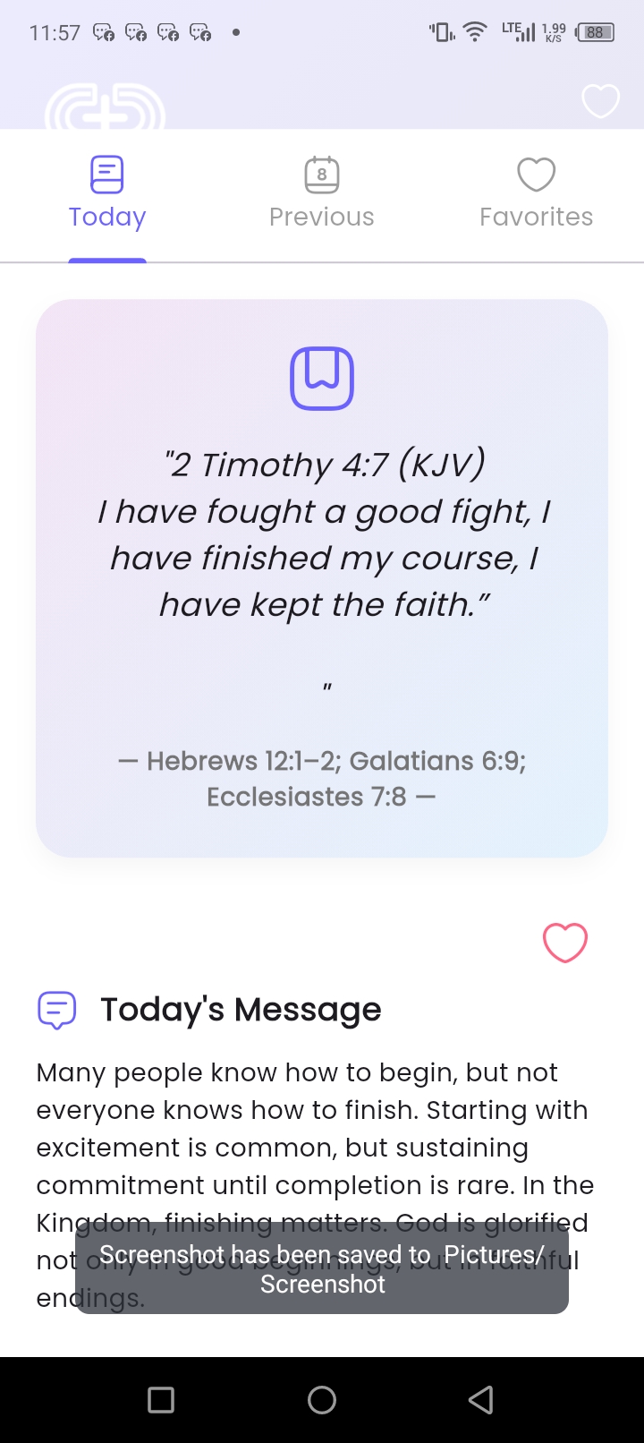 Home Screen